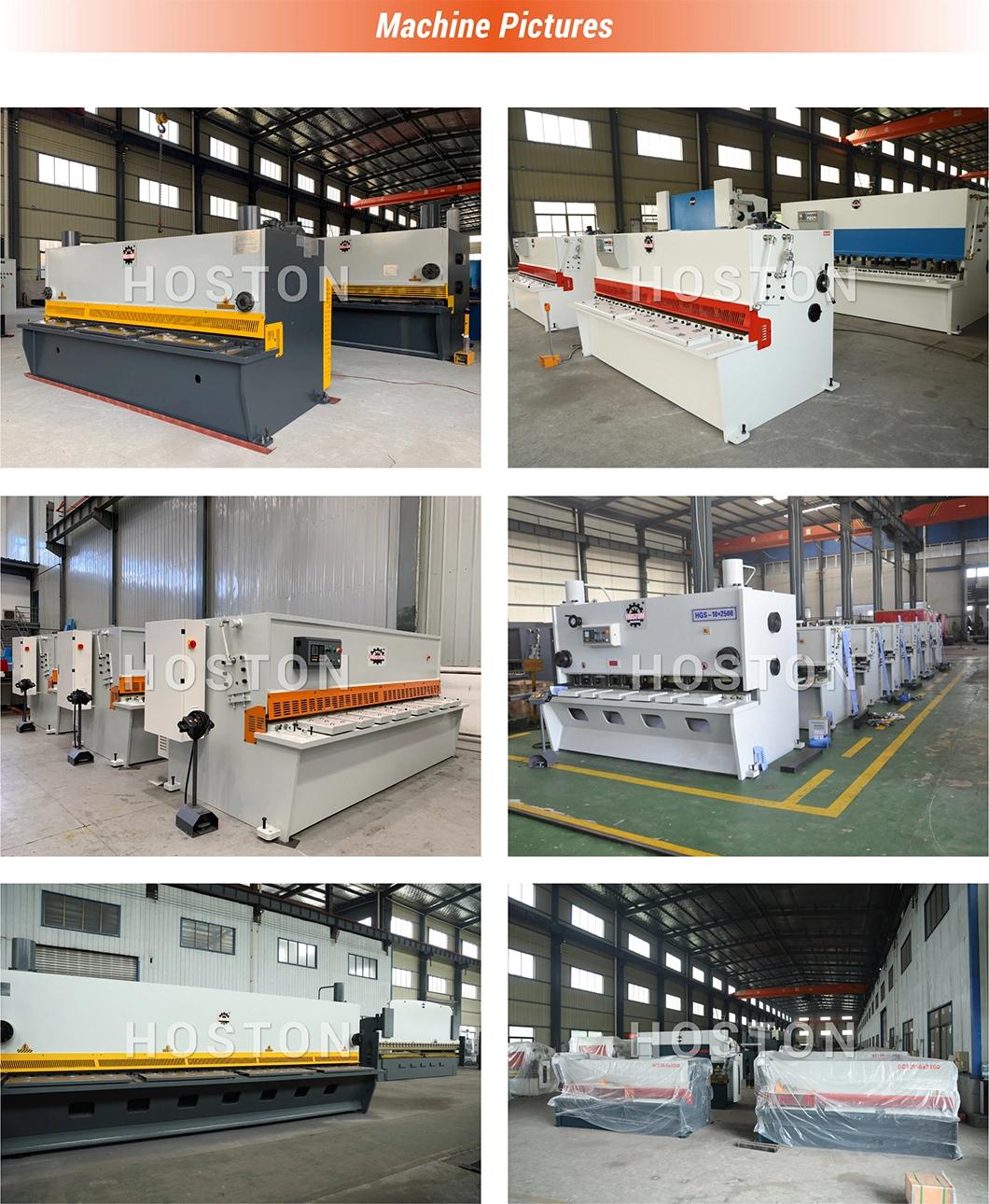 Hydraulic Guillotine Shearing Machine Metal Sheet Cutting Machine Price