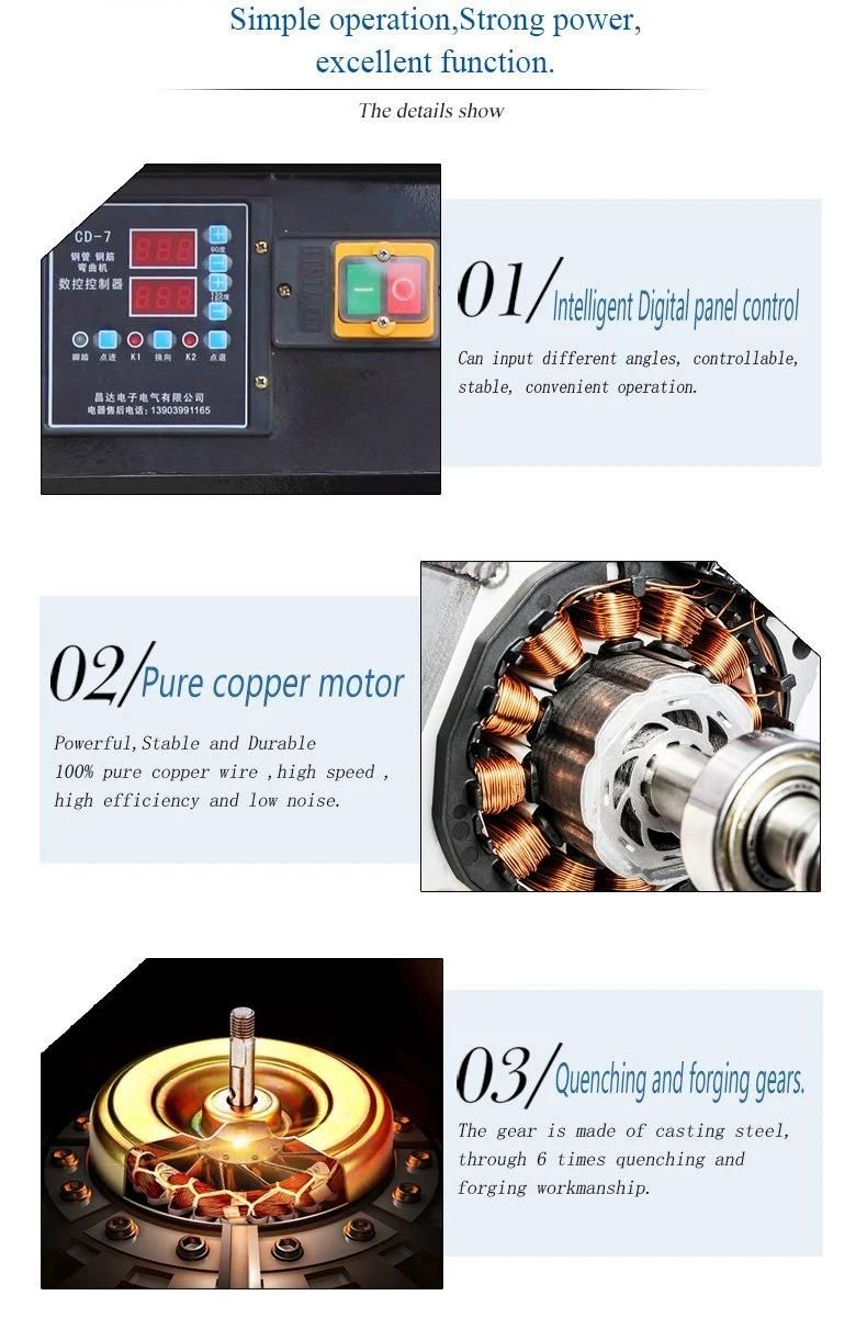 Top Quality 6-32mm Factory Price Stirrup Bending Machine