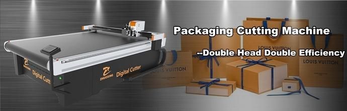 CNC Oscillating Knife Cutting Machine for Corrugated Cardboard