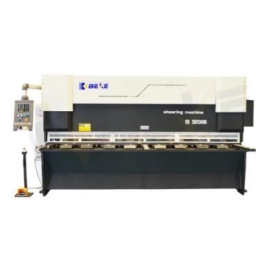 Beke QC11K-8*3200 Hydraulic Cutting Machine Nc Carbon Steel Plate Guillotine Shearer Machine