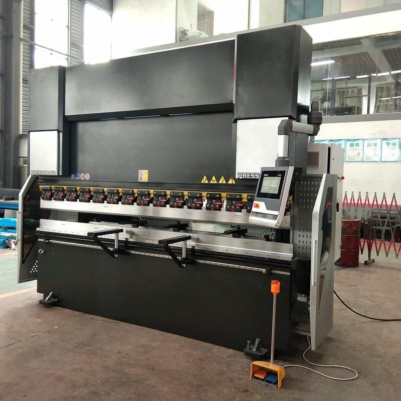 110t 4+1 Axis Hydraulic CNC Sheet Bending Press Brake Machine Da53t Controller System Stainless Steel Aluminium Sheet Steel