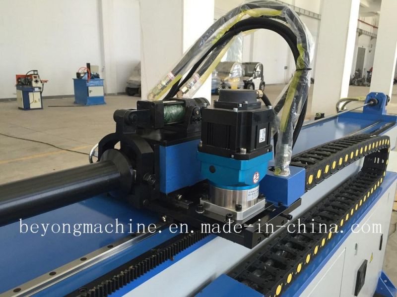 Hydraulic CNC Pipe Bender, Wheel Barrow Full Automatic Pipe Bending Machine for Solid Bar