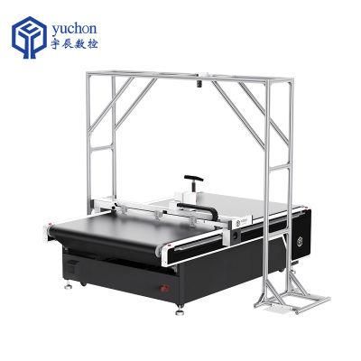 High Quality Automatic CNC Sunshade Sun Visor EVA Foam Digital Oscillating Cutting Machine