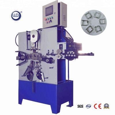 Mechanical Metal Square Cord Strap Wire Buckle Making Machine