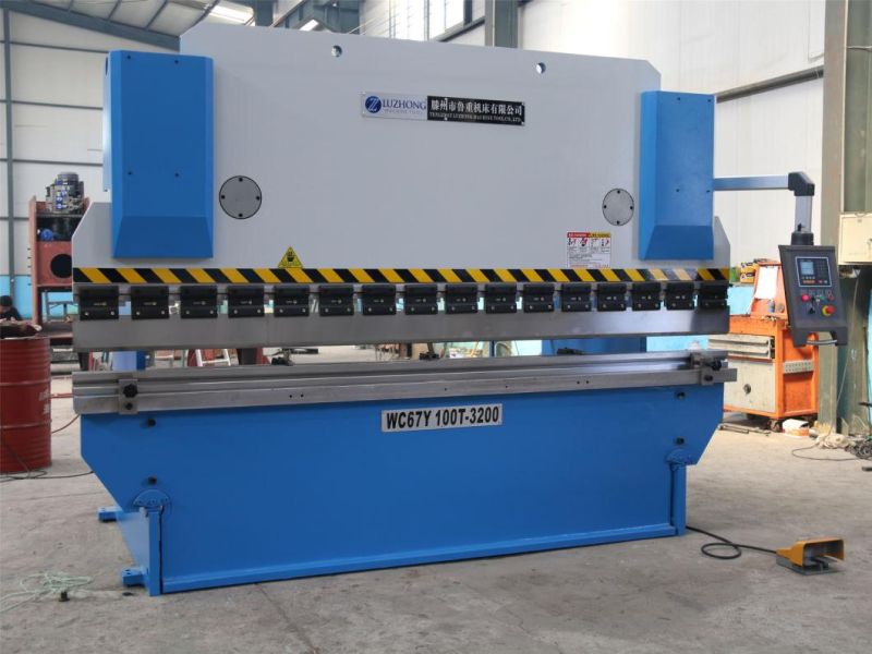 Hydyraulic press machine WC67Y-100T-2500 CNC folding shearing press brake machinery