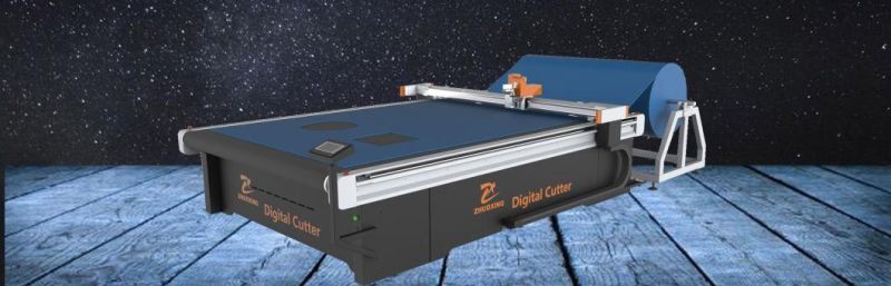 Zhuoxing China Carbon Fiber Digital Cutter Oscillating Knife Cutting Machines