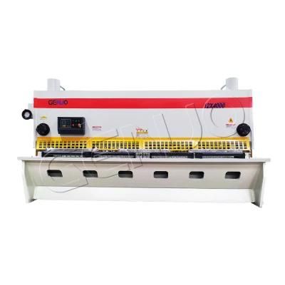 Electric CNC Hydraulic Guillotine Metal Iron Stainless Sheet Plate Shearing Machine