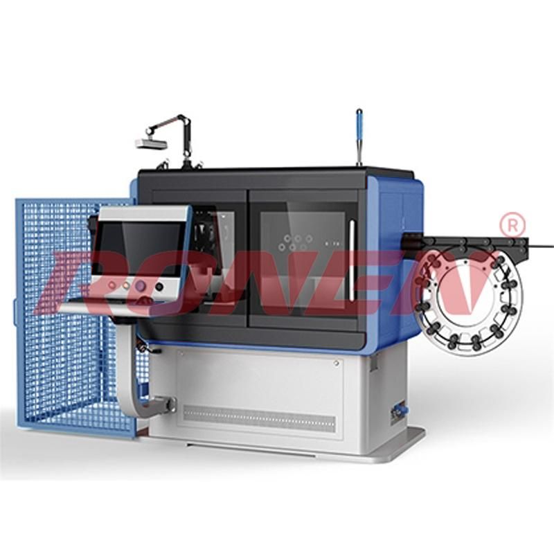 European Market Popular Wire Feeding Speed 60m / Min 3D CNC Universal Wire Bending Machinery