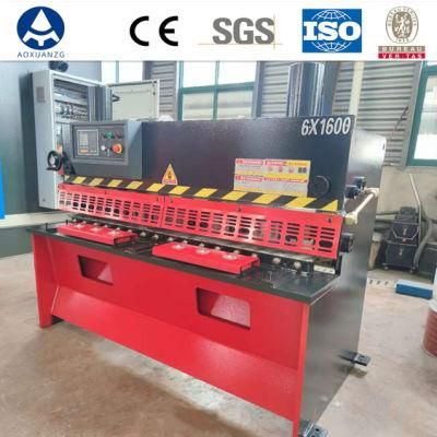 QC11K-6*1600 Hydraulic CNC Cutting Machine Plate Shearing Machine /Guillotine Shearing Machine