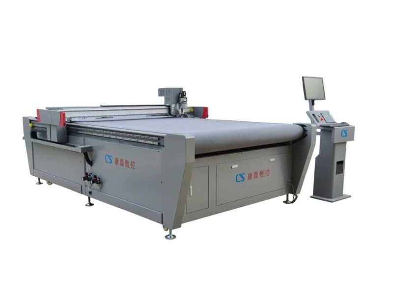 Manufacturer CNC Router Gasket Palm Matting Automatic Oscillating Knife Cutting Machine