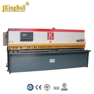 2500/3200/4000mm Sheet Metal Swing Beam Shearing Machine E21s Controller