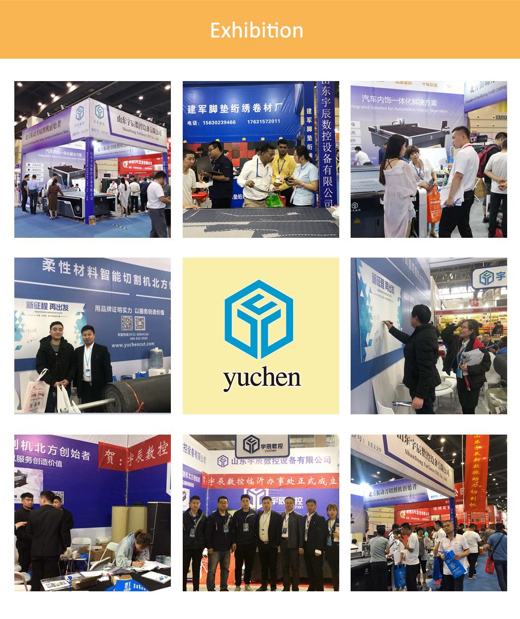Yuchen CNC Bed Sheet Fabric Cutter Machine with High Quality