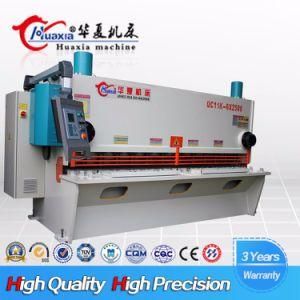 China QC11k Mild Steel Plate 6*3200 Hydraulic Guillotine CNC Shearing Machine with E21s