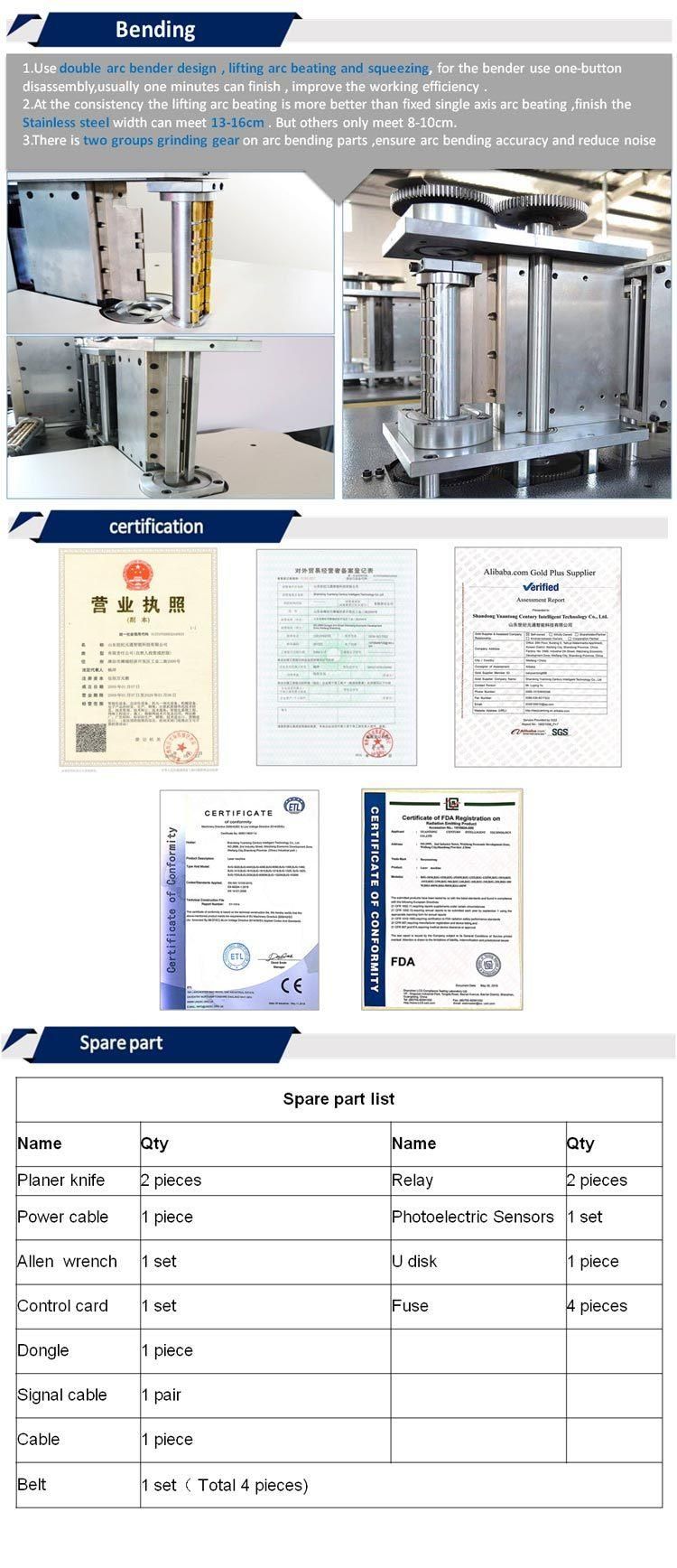 Metal Cutting and Bending Machines to Cut and Bend Iron Ss Alu / Multi-Functional Channel Letter Bending Machine