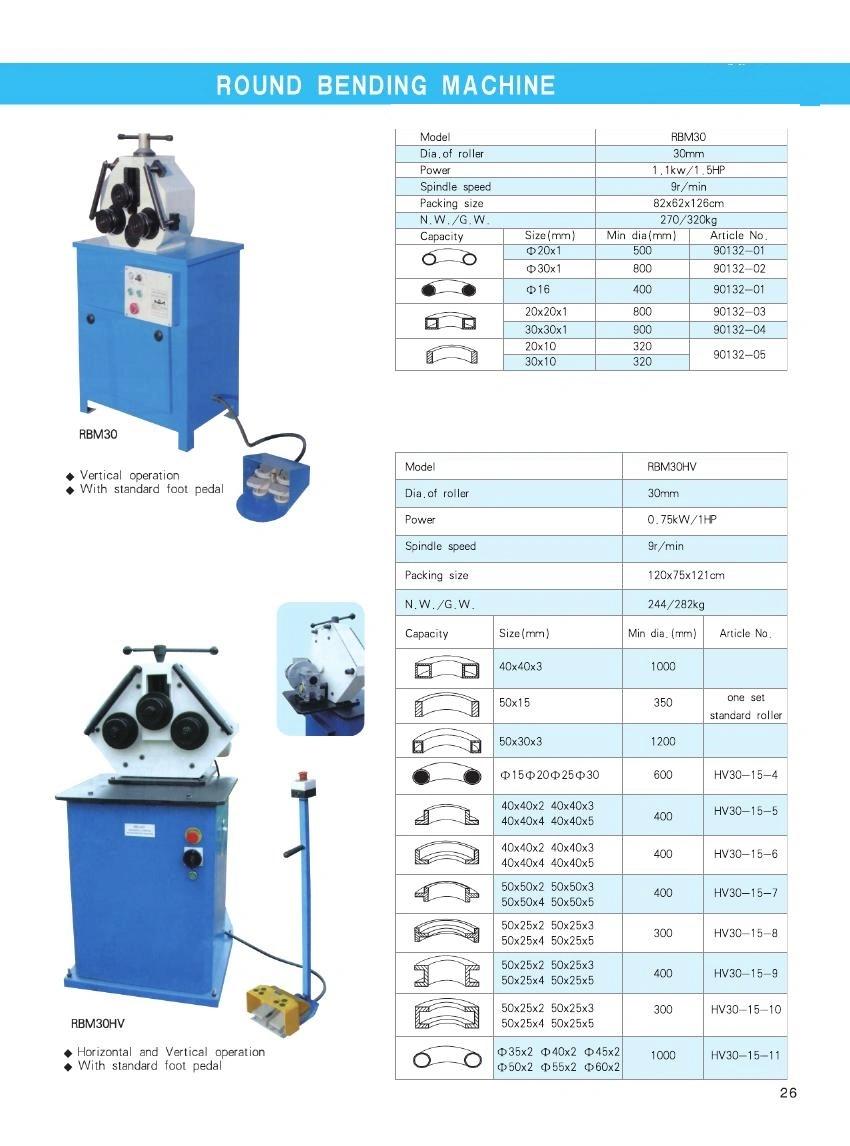 Round Bending Machine