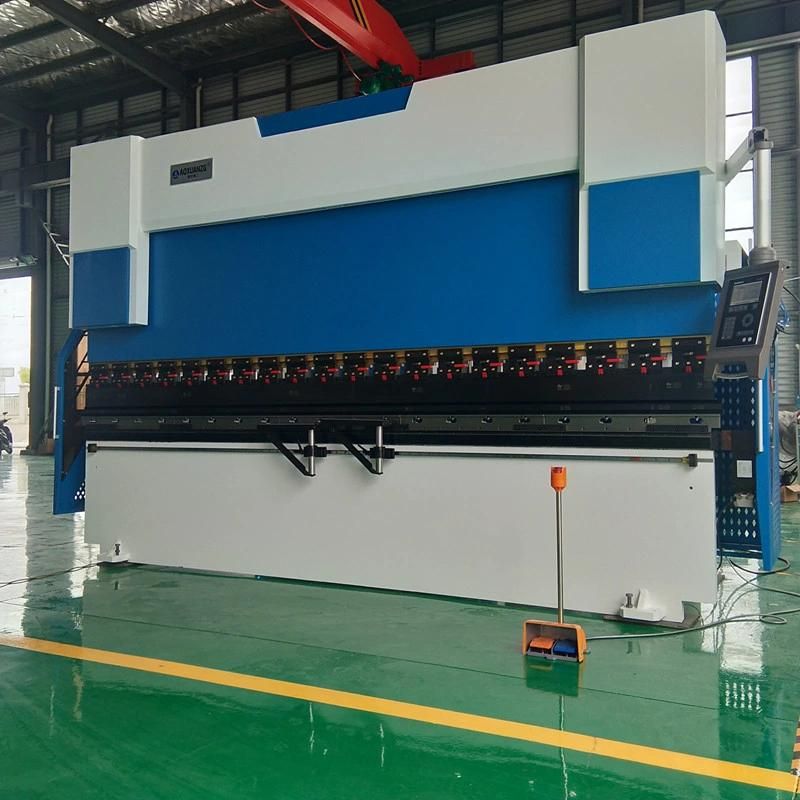 We67K-170t/3200 CNC Press Brake/Hydraulic Bending Machine/Plate Bending Machine with Delem Da52s System