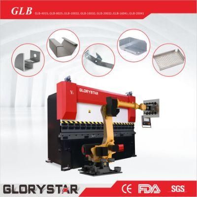 China Factory Hydraulic Metal Plate Bender Automatic / Auto CNC Bending Sheet / Steel Press Brake Machine
