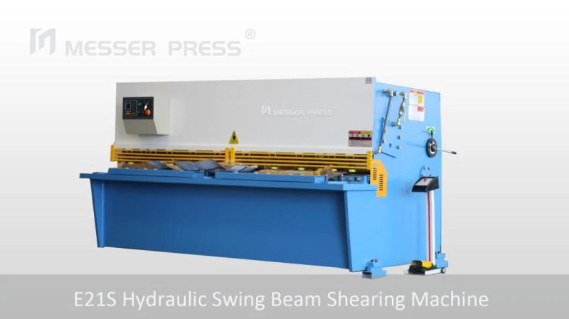 6X6000 Hydraulic Swing Shearing Machine with Factory Price