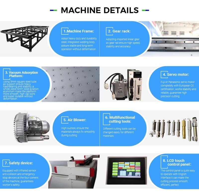 Manufacturer Good Price High Quality CNC Rooter Cutting Machine for Composite Materials