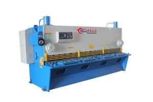 Hydraulic Guillotine Shearing Cutting Machine 6 X 3200 mm Metal Sheet Cutter Machine with A62s System Controller