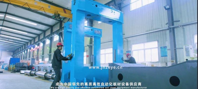 2250mm Width Hot Rolled Steel Metal Cut to Length Machine Plate Shear in China