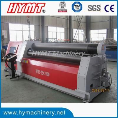 W12S-12X2500 four roller hydraulic rolling machine/plate bending machine