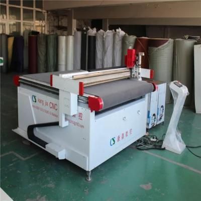 CNC Router High Speed Automatic Oscillating Knife Yoga Mats Rubber Cutting Equipment