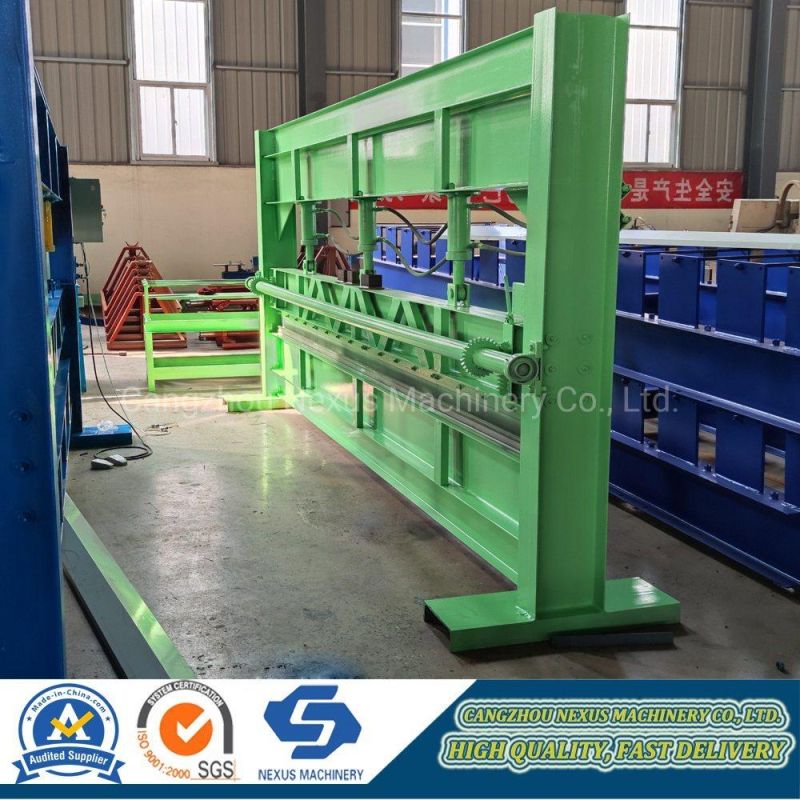 4m/6m Hydraulic Bending Machine for Ibr Ridges Gutter