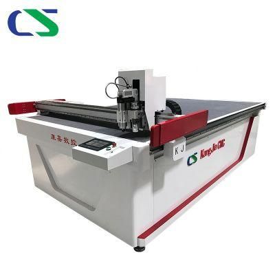 CNC Router Oscillating Knife Leather Cutting Machine Manual Feeding with CE Factory Price