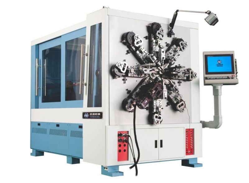 HCT-1245WZ 1.2-4.5mm 12 Axis CNC Extension Spring Forming Machine