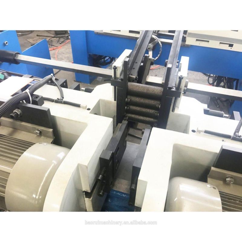 DC-80/AC High Accuracy Sheet Metal Deburring Machine with Double Head