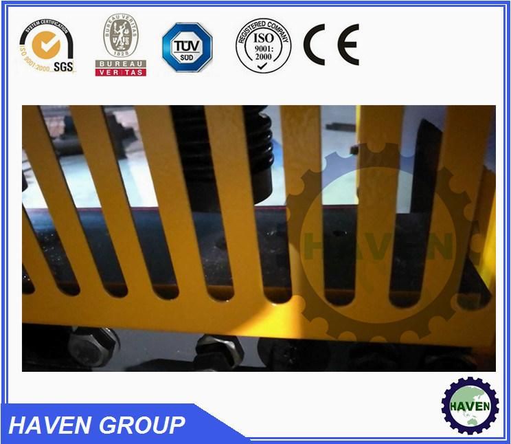 QC12Y-6X4000 CE approved hydraulic shearing machine for sale, automatic CNC hydraulic guillotine shearing machine