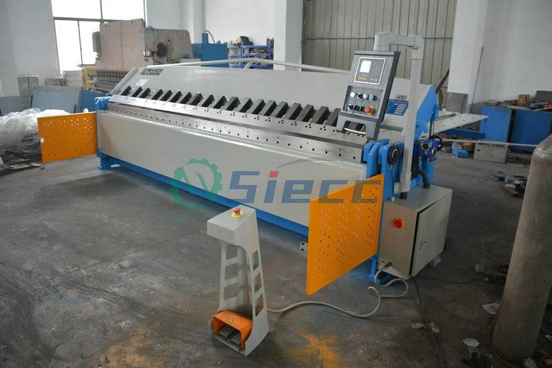 Metal Hand Folding Machine 1.5mm Aluminum Sheet Manual Bending Machinery