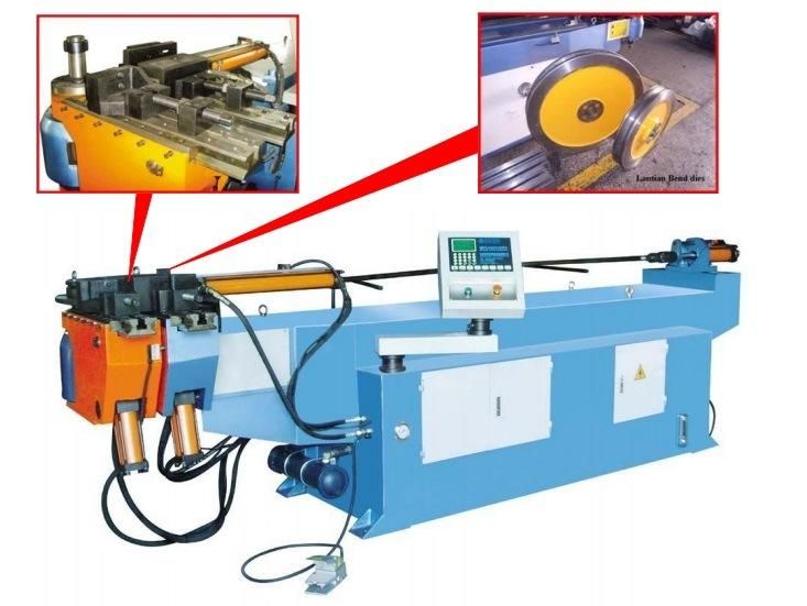 2.5inch and 3inch Stainless Steel and Steel Round Pipe Bending Machine and Square Tube Bender for Exhaust Pipe Made in China