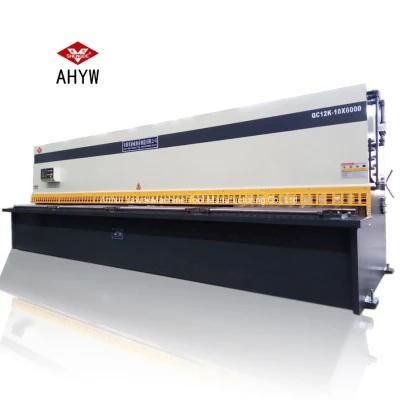 6m Length Sheet Metal CNC Swing Beam Shearing Machine