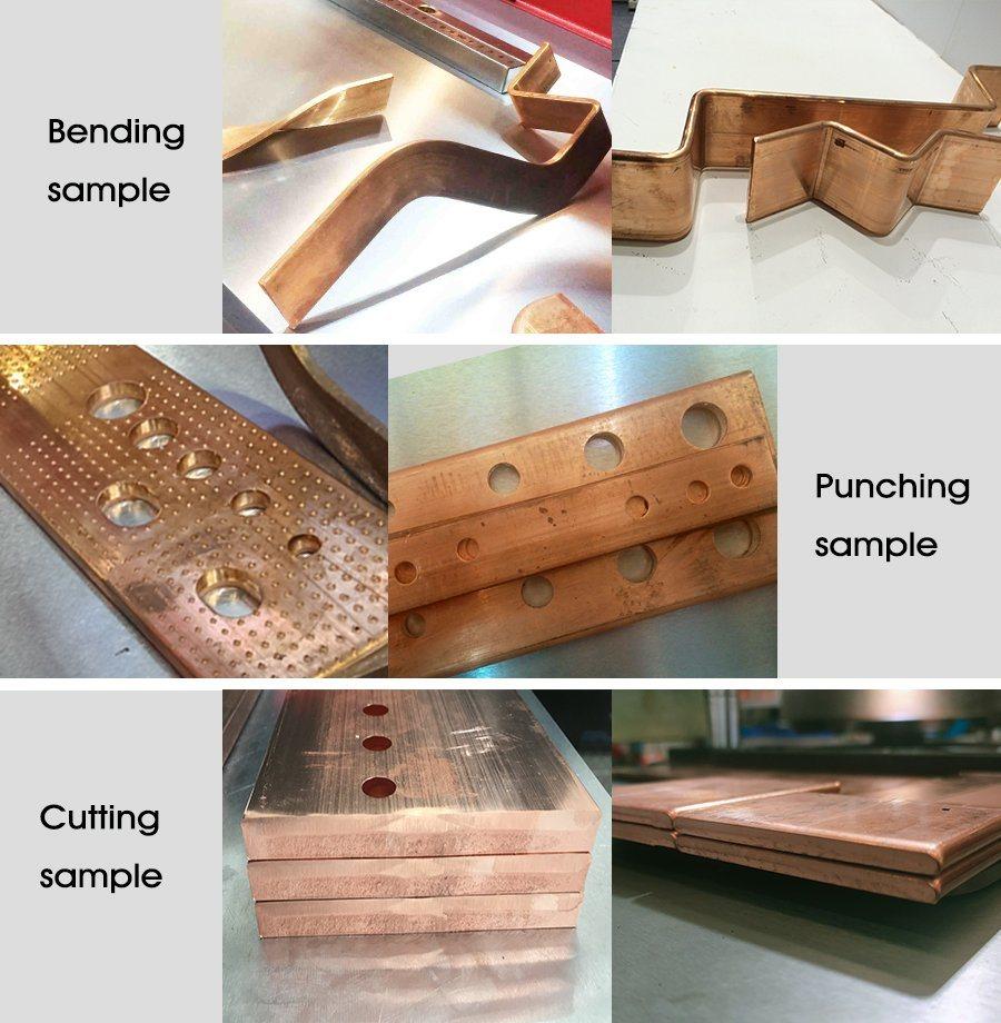 CNC 3 in 1 Copper Busbar Machine Busbar Puncher Bender Cutter for Metal