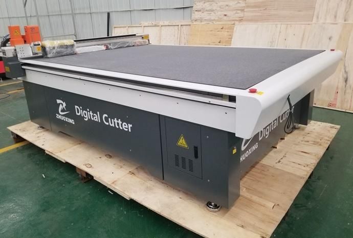 High Performance CNC Acrylic Digital Flatbed Cutter with Milling Tool