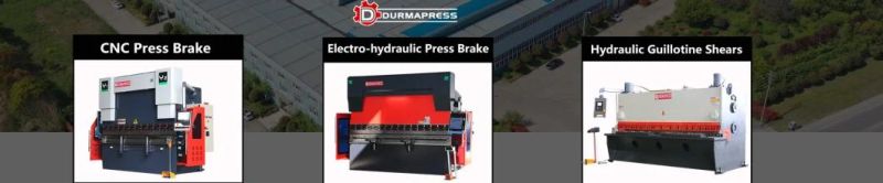 Fashionable 40t 2500mm CNC Hydraulic Plate Press Brake with High Quality Machine Da66t Controller