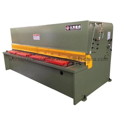 Nc Shear with Hydraulic Power for 8mm Sheet Metal Cutting