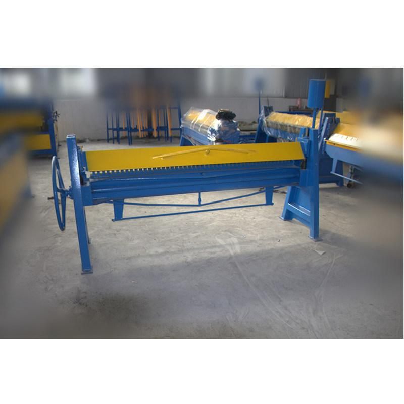 1.5*2000mm Factory Directlysale Metal Sheet Manual Tdf Flange Folding Machine