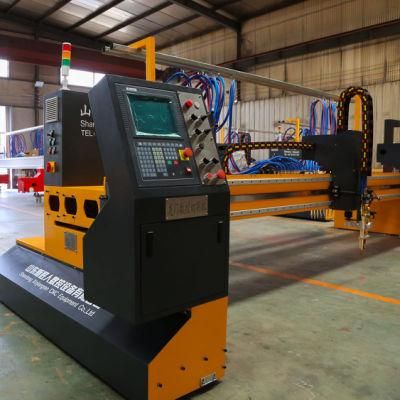 Chinese Cheap Metal Sheet Steel Plate Aluminum Sheet Cutter 5 Axis CNC Gantry Esab Plasma Flame Cutting Machine