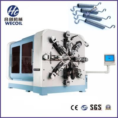 HCT-1280WZ 3-8mm CNC 12 Axis Pulling Spring Making Machine