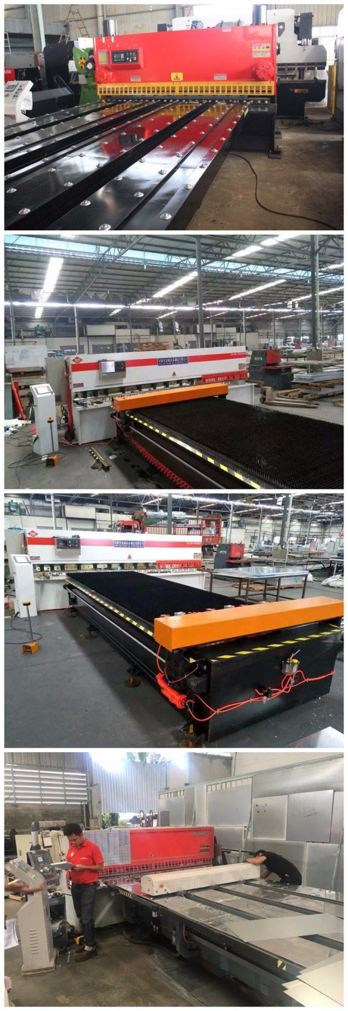 2019 New Ce E21s QC11K 6X3200 Hydraulic Manual Metal Steel Plate Automatic Cutting Machine with One Year Warranty