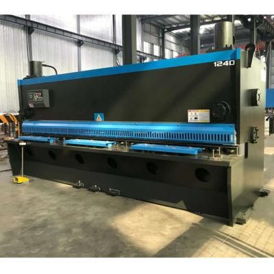 Hydraulic Guillotine Shearing Machine 10mm Thickness Plate Cutting Tool with MD11 Control System