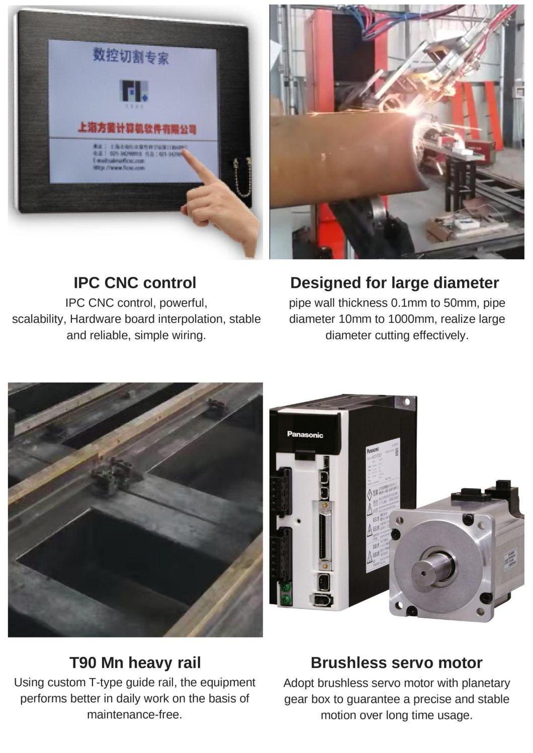 5 Axis CNC Pipe Plasma Cutting & Beveling Machine