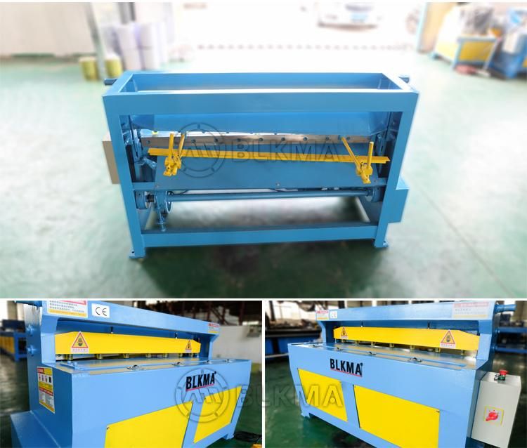 HVAC Galvanized Sheet Metal Power Duct Cutting Machine