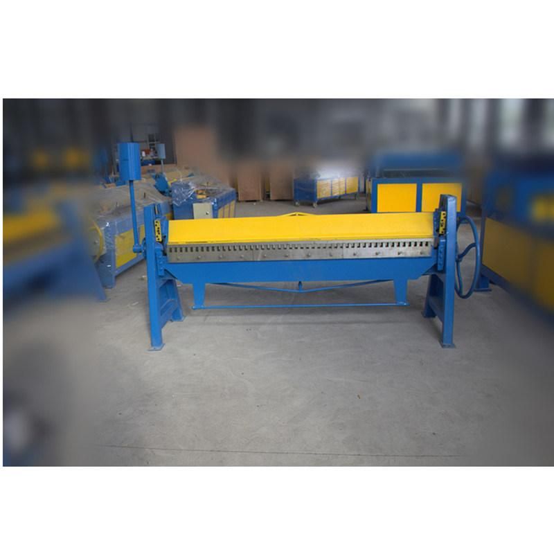 1300mm High Quality Galvanized Sheet Plate Manual Tdf Folding Bending Machine