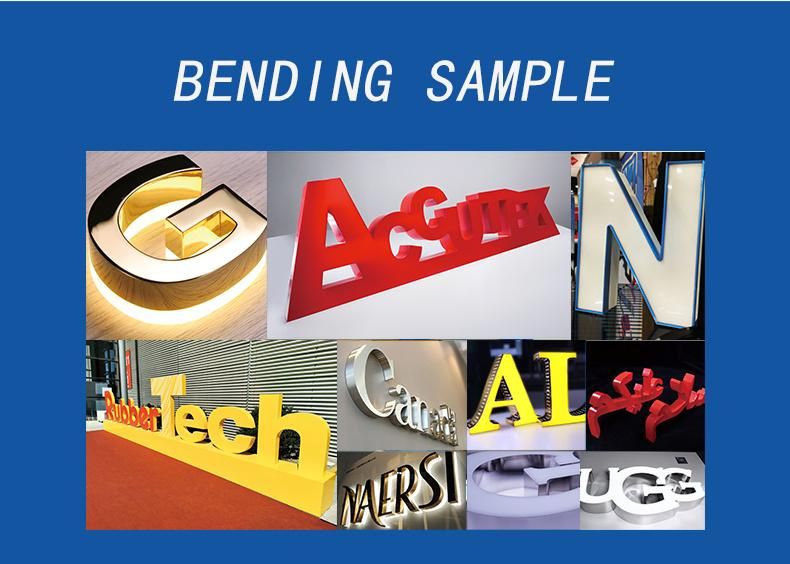 Advertising Metal LED Sign Logo CNC Channel Letter Bending Machine