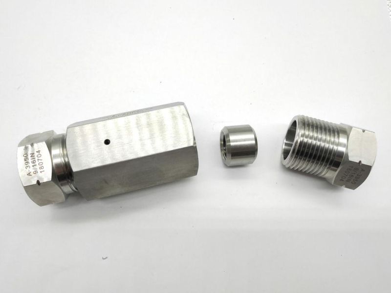 Waterjet Intensifier Parts 9/16 Coupling for CNC Cutting Machinery