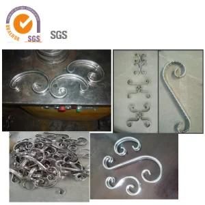 Wrought Iron Stainless Steel Scroll Bending Machine of Pipe